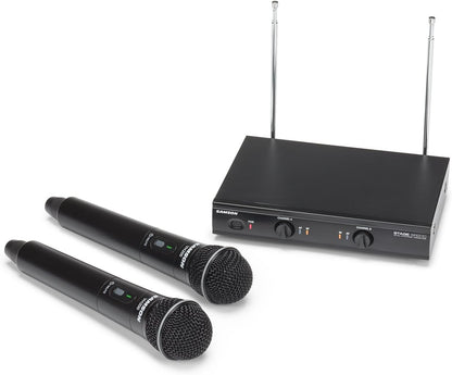 Samson SWS200HH C Stage 200 Dual Wireless Handheld Microphone System