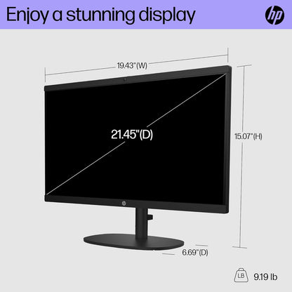 HP 22-dg0020 22" All-in-One Desktop PC