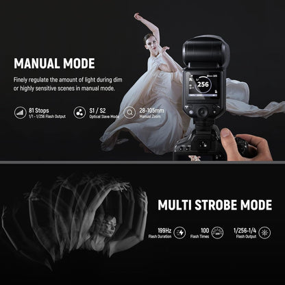 Neewer Z2-N TTL Round Head Flash Speedlite for Nikon
