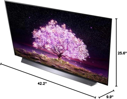 LG E80LGOLED48C1PUB 48" 4K OLED TV Dolby Atmos