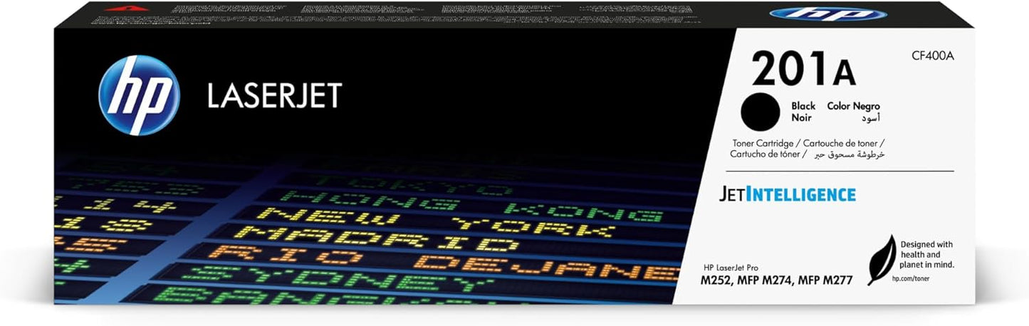 HP CF400A 201A Black LaserJet Toner Cartridge