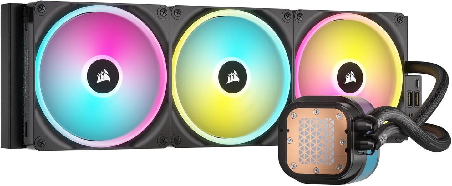 Corsair CW-9061004-WW iCUE LINK H170i RGB 420mm Liquid CPU Cooler