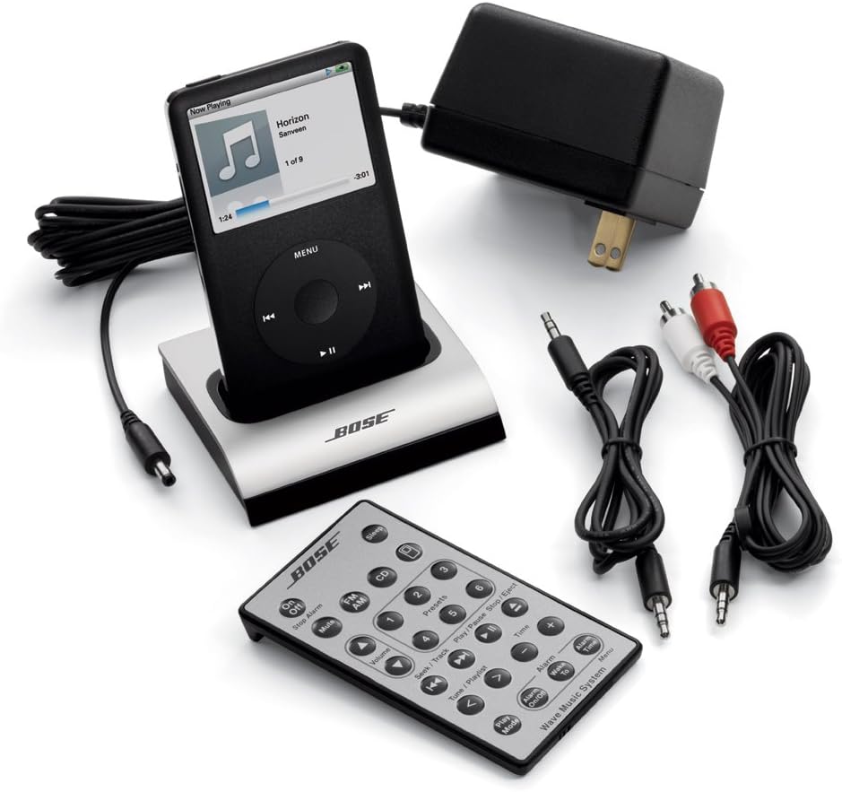 Bose Wave Music System - iPod Connect Kit, Platinum White