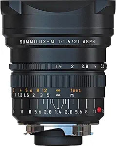 Leica 11647 SUMMILUX-M 21mm f/1.4 ASPH. Lens