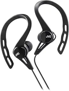 JVC HAECX20B Sports Clip Sweatproof Headphones