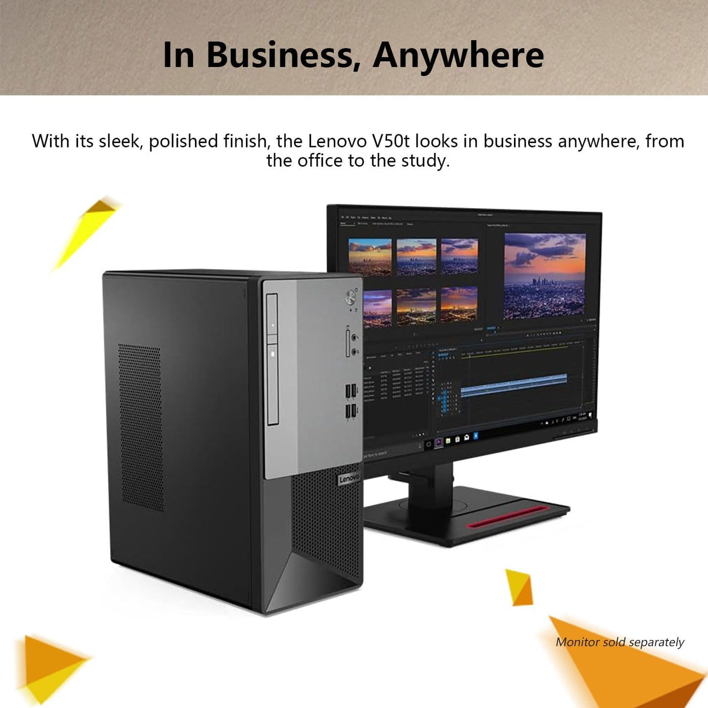 Lenovo 11QE V50t Tower Desktop Computer