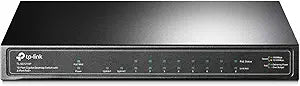 TP-Link TL-SG1210P 8-Port Gigabit PoE Switch (Renewed)