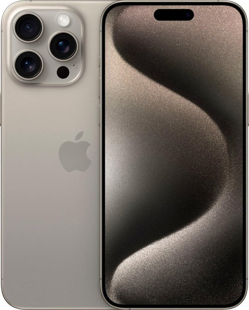 Apple iPhone 15 Pro Max 512GB Natural Titanium (AT&T Renewed) — main product image