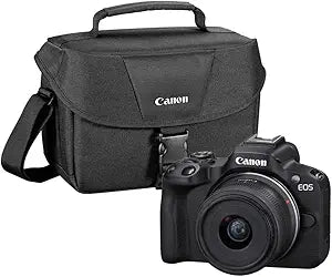 Canon R50 Mirrorless Camera 18-45mm Lens Bag