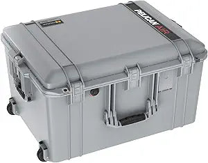 Pelican 016370-0001-180 Air 1637 Case - with Foam - Silver — main product image