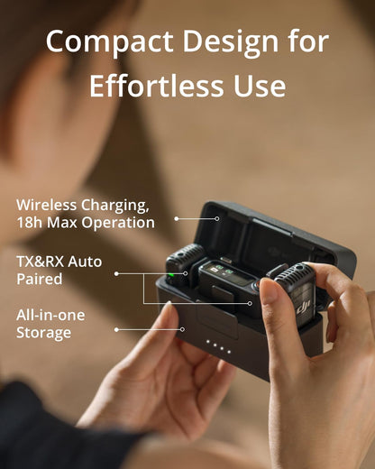 DJI 6941565971425 Mic 2 Wireless Lavalier Microphone