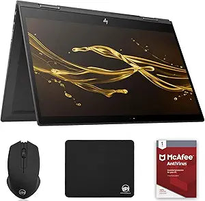 HP HPENVY360R58GBCCK1 2-in-1 Ryzen 5 Touch Laptop Bundle