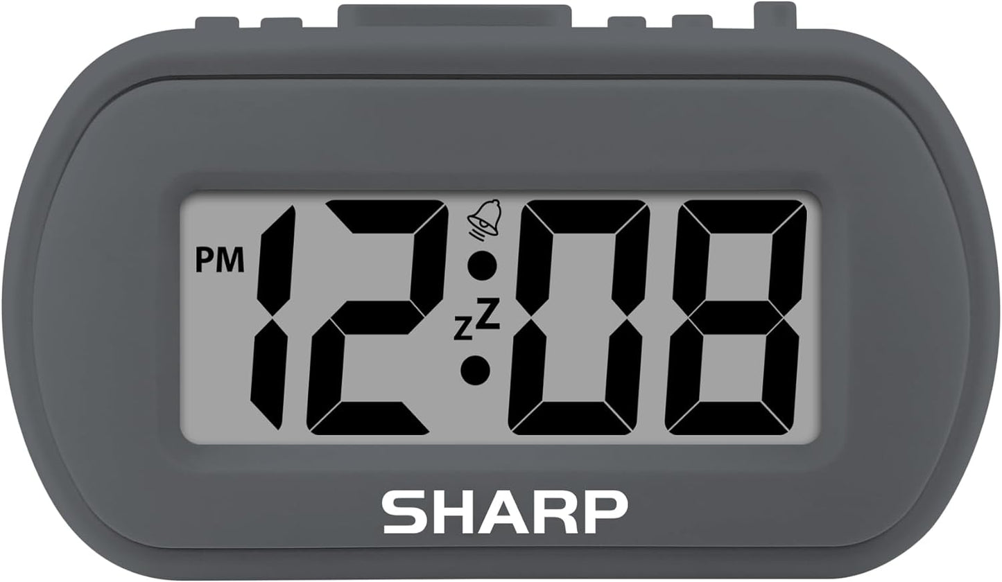 Sharp SPC483CAMZ Digital Alarm Clock Battery Operated