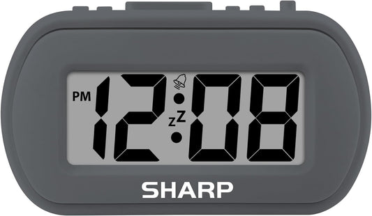Sharp SPC483CAMZ Digital Alarm Clock Battery Operated