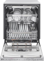 LG LDP6810SS Top Control Dishwasher: QuadWash, TrueSteam, Smart WiFi