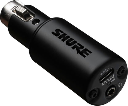 Shure MVX2U XLR-to-USB Digital Audio Interface