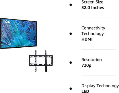 TCL 3 Series 32S335 32-Inch 720p Smart TV (Renewed)