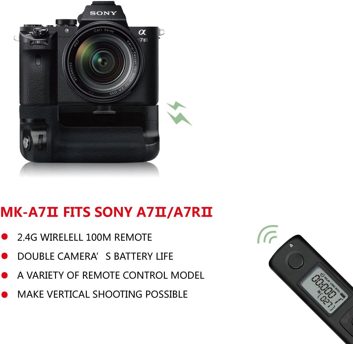Meike MK-A7 II Pro Wireless Battery Grip for Sony