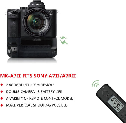 Meike MK-A7 II Pro Wireless Battery Grip for Sony
