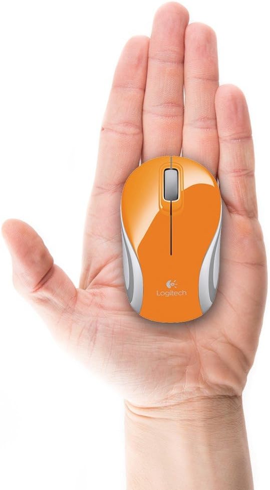 Logitech 910-003255 Wireless Mini Mouse M187 Orange