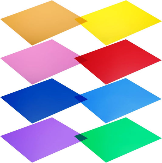 Neewer CF-8 Color Correction Gel Filter 8-Pack