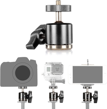 Neewer Aluminum Alloy 360° Rotating Mini Ball Head
