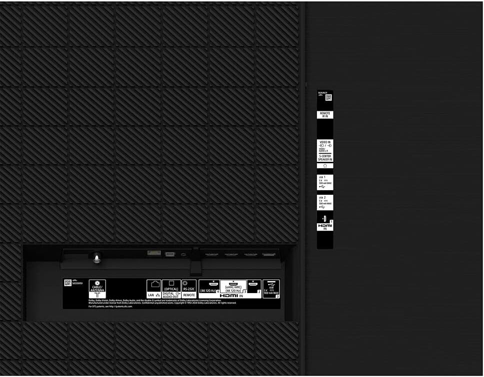 Sony E44SNXR77A80J 77" 4K OLED Smart TV Bundle