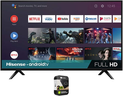 Hisense E99HIS43H5500G 43-Inch FHD Smart Android TV with Protection