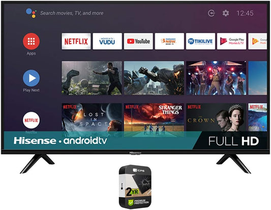 Hisense E99HIS43H5500G 43-Inch FHD Smart Android TV with Protection