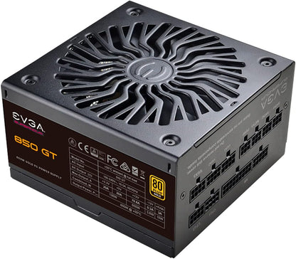 EVGA 220-GT-0850-Y1 850 GT 850W 80+ Gold Fully Modular Power Supply