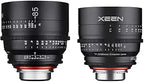 Rokinon Xeen Lens Bundle 35mm 85mm PL Mount