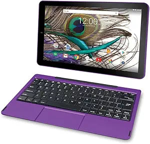 RCA RCT6303W87DKF C Viking Pro 10.1" 2-in-1 Tablet Purple