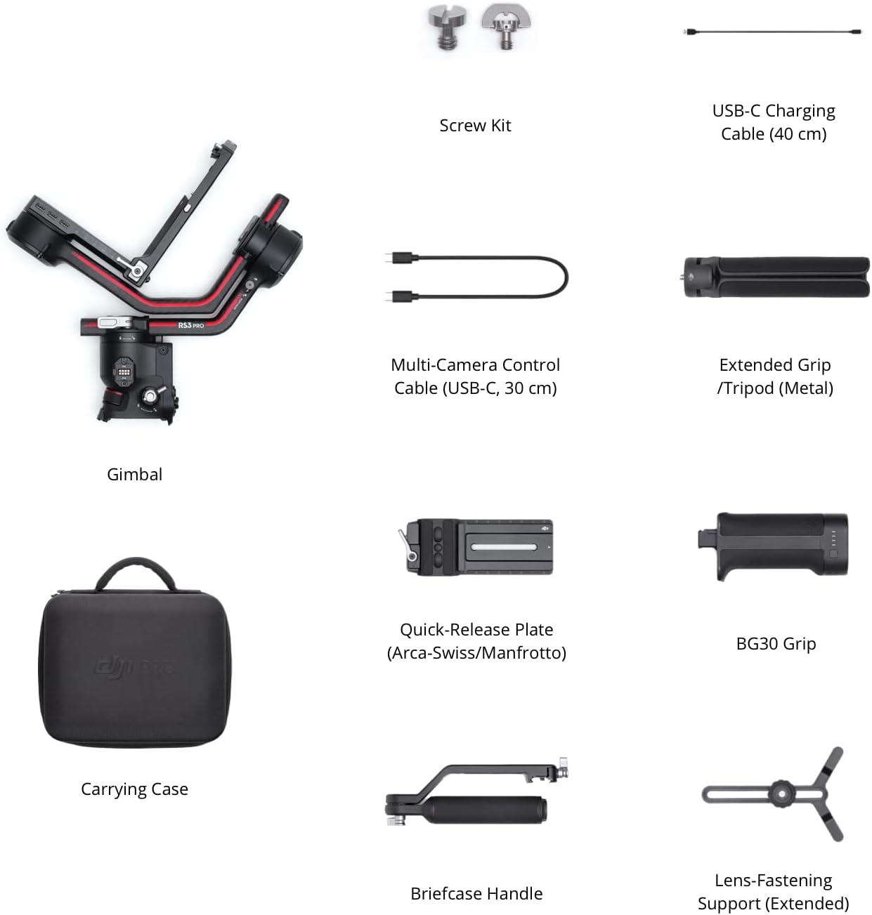 DJI RS 3 Pro 3-Axis Gimbal Stabilizer DSLR Cinema