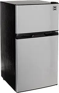 RCA RFR836 3.2 Cu Ft Stainless Steel 2-Door Fridge Freezer — main product image