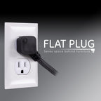 GE UltraPro 44070 6 Outlet Surge Protector Braided Cord