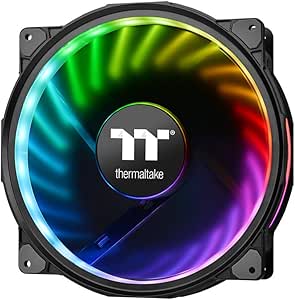 Thermaltake CL-F070-PL20SW-A Riing Plus 20 RGB LED Case Fan — main product image