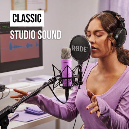 Rode NT1SIGNATUREPURPLE Signature Series Condenser Microphone