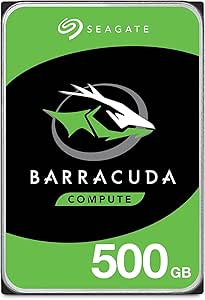Seagate ST500DM009 500GB BarraCuda 7200 RPM HDD - Renewed