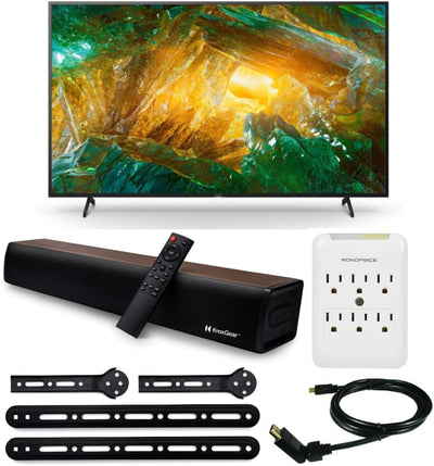 Sony XBR X800H 65-Inch 4K Ultra HD HDR Smart TV Bundle