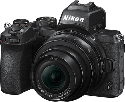 Nikon 1633 Z50 Mirrorless Camera 16-50mm Bundle (Renewed)
