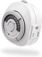 GE 15153 Heavy Duty Plug-in Timer - Grounded Outlet