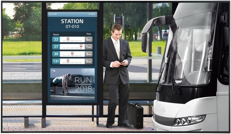 LG 55XF3E-B 55-Inch Commercial Digital Signage Display — main product image