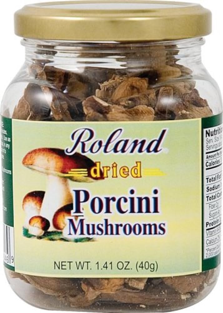 Roland 0041224448469 Dried Porcini Mushrooms 1.41 Ounce — main product image