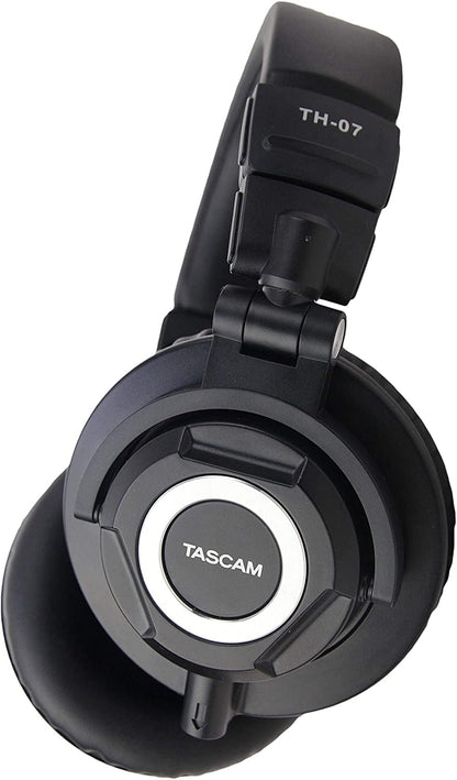 Tascam TH-07 Studio Monitor Headphones - Black