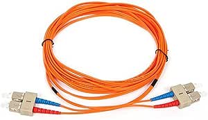 Monoprice 102614 Fiber Optic Cable SC/SC 5M — main product image