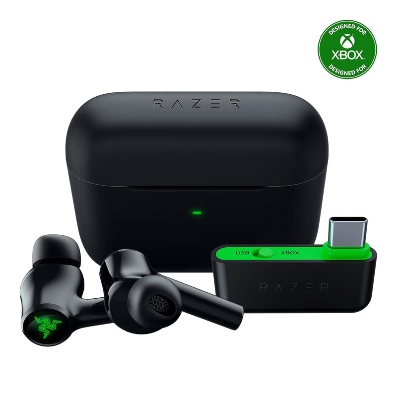 Razer RZ12-03820200-R3U1 Hammerhead HyperSpeed Xbox Wireless Gaming Earbuds — main product image