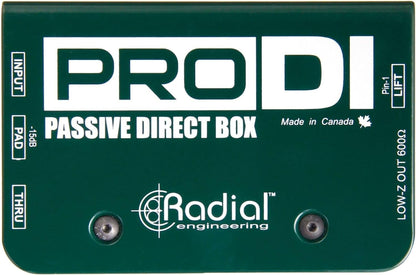 Radial Engineering R8001100 Pro DI Passive Direct Box