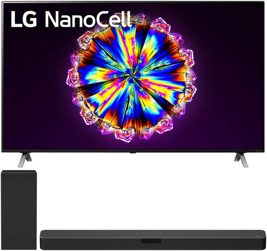 LG E31LG55NANO90 55" NanoCell 4K TV Soundbar Bundle