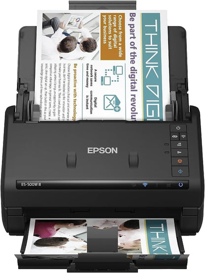Epson ES-500W II Wireless Duplex Document Scanner