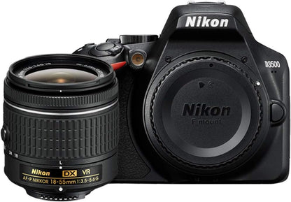 Nikon CRTNKD35001588KRB D3500 DSLR Camera 18-55mm Lens (Renewed)